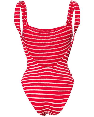 Hunza G One-Piece Swimsuit - Rosso