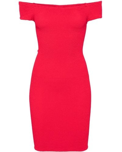Hunza G `Grace` Dress - Red
