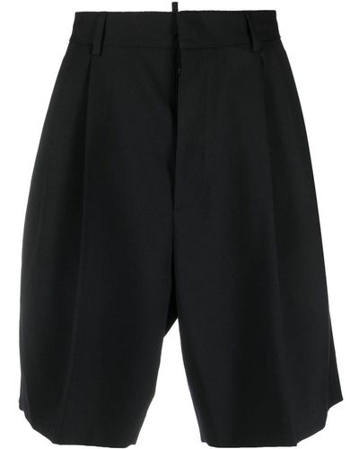 DSquared² Knee-length Tailored Shorts - Black