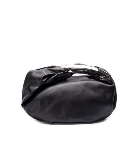 DIESEL `Grab-D` Small Hobo Bag - Black