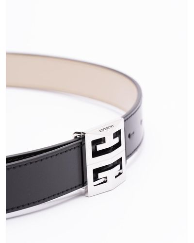 Givenchy `4G` Reversible Belt - Bianco