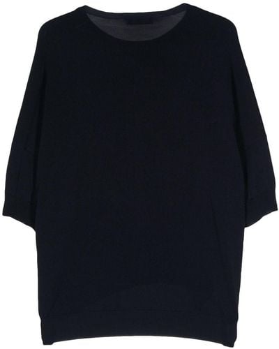 Gentry Portofino Short Sleeves Sweater - Blu