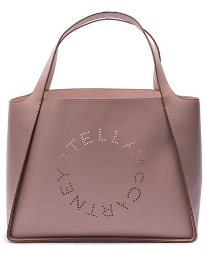 Stella McCartney `Stella Logo` Tote Bag - Purple