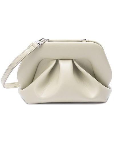 THEMOIRÈ `gea Vegan Fabric` Clutch Bag - White