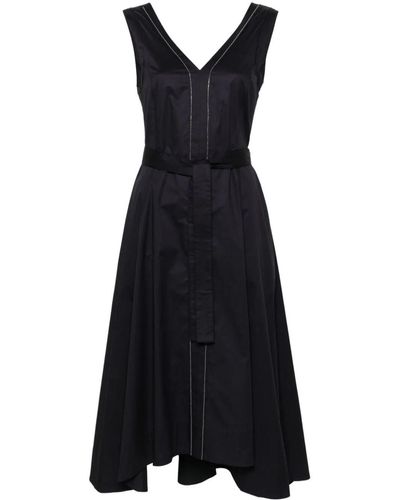 Peserico Midi Dress - Black