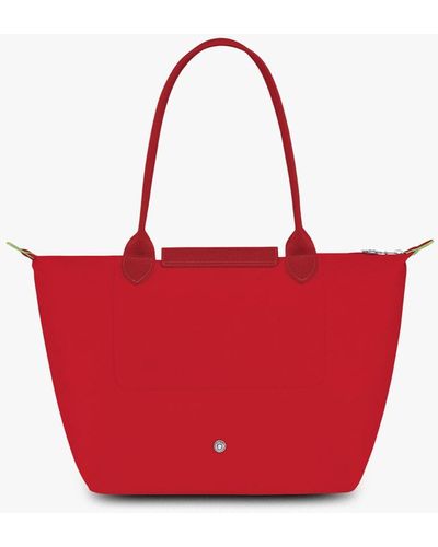 Longchamp Borsa tote Le Pliage media - Rosso