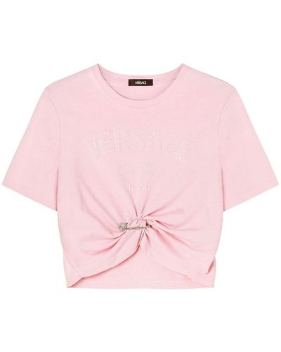 Versace Medusa T-Shirt - Pink