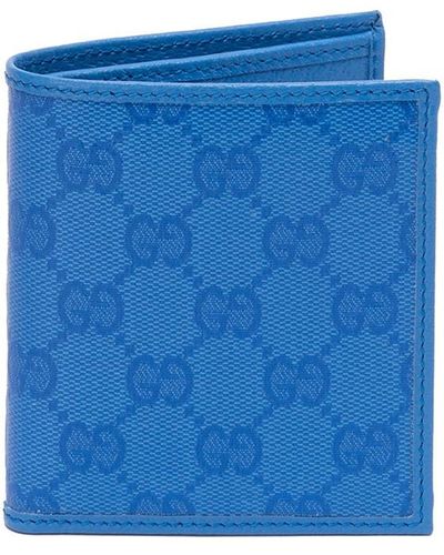 Gucci `vintage Gg` Wallet - Blue