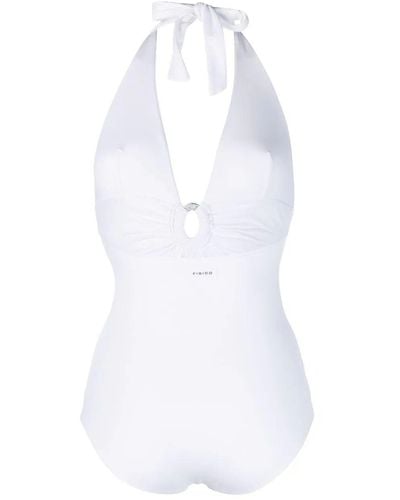 Fisico One-Piece Swimsuit - Bianco