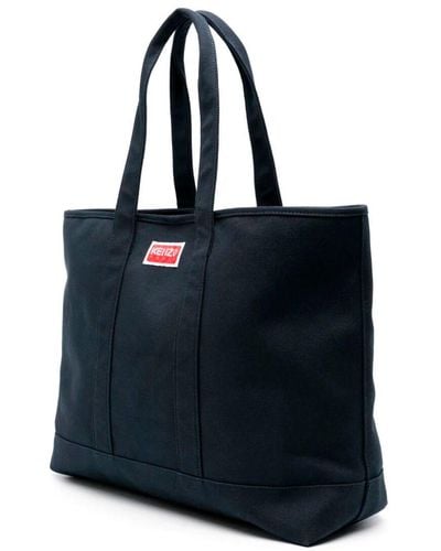 KENZO ` Utiliy` Large Tote Bag - Blu
