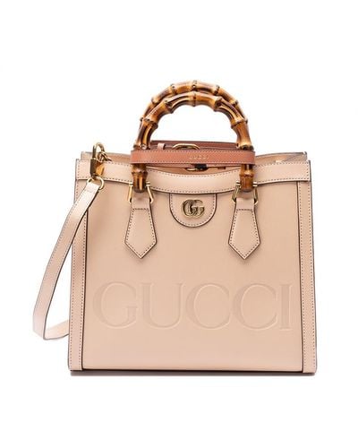 Gucci ` Diana` Tote Bag - Natural
