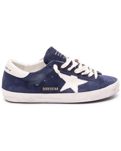 Golden Goose `Super-Star` Sneakers - Blue