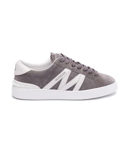 Moncler `Monaco M` Low-Top Sneakers - White