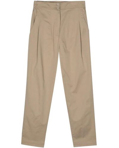 Gentry Portofino Cropped Trousers - Natural