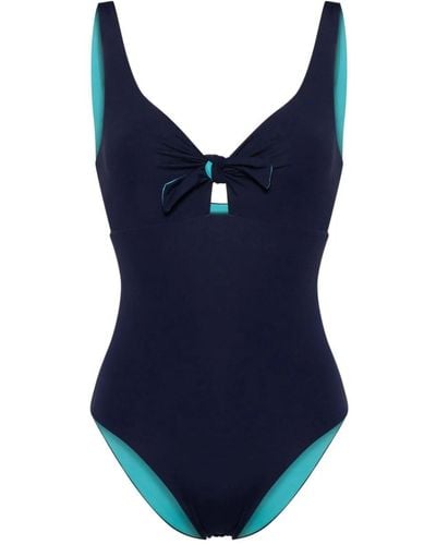 Fisico One-Piece Swimsuit - Blue