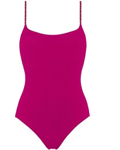 Eres Carnaval Twisted-straps Swimsuit - Pink