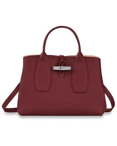 Longchamp `Roseau Box` Medium Handbag - Realry: A global fashion sites  aggregator