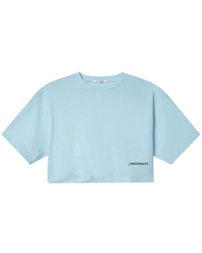 hinnominate Cropped T-Shirt - Blue