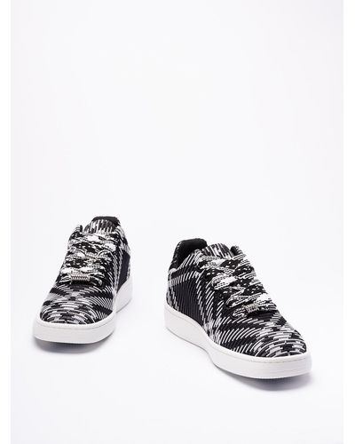 Burberry Knit Sneakers - Bianco