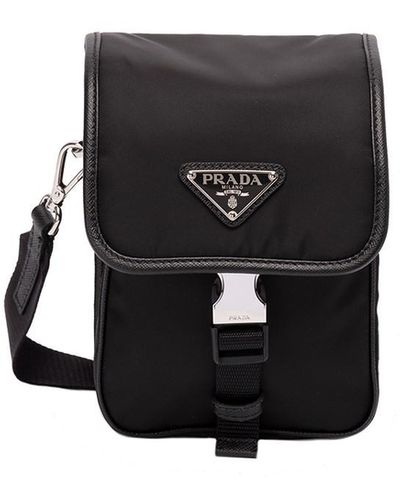 Prada Leather Shoulder Bags for Men - Up to 33% off