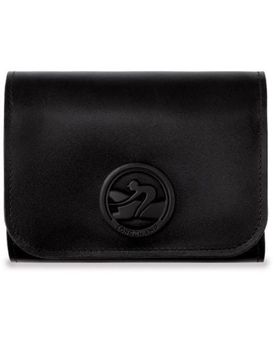Longchamp `Box-Trot Colors` Wallet - Black
