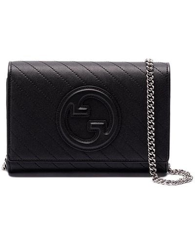 Gucci ` Blondie` Wallet With Chain - White