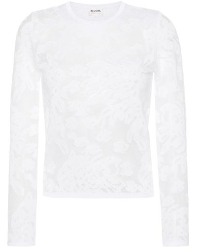 Blugirl Blumarine Sweater - White