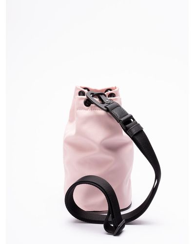 Moncler Mini Drawstring Pouch Bag - Rosa