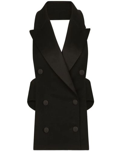 Dolce & Gabbana Blazers & Vests - Black