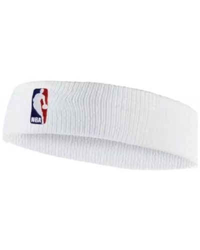 Nike Bandeau de tête Elite NBA Blanc