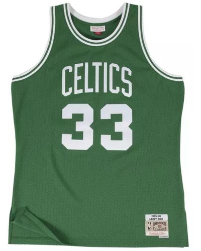 Mitchell & Ness Maillot NBA swingman Larry Bird Boston Celtics Hardwood Classics Vert