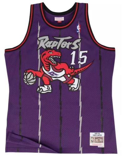 Mitchell & Ness Maillot NBA Vince Carter Toronto Raptors 1998-99 Hardwood Classics Violet