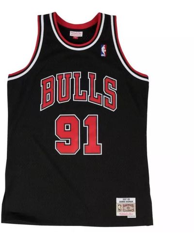Mitchell & Ness Maillot NBA Dennis Rodman Chicago Bulls 1997-98 Hardwood Classics noir
