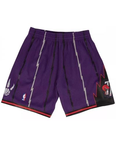 Mitchell & Ness Short NBA Toronto Raptors 1998-99 Swingman Violet