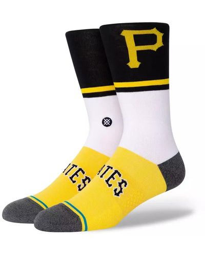 Stance Chaussettes MLB Pittsburgh Pirates Color Blanc - Jaune
