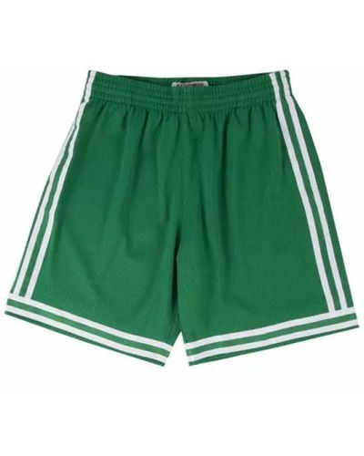 Mitchell & Ness Short NBA Boston Celtics 1985-86 Swingman Road Vert