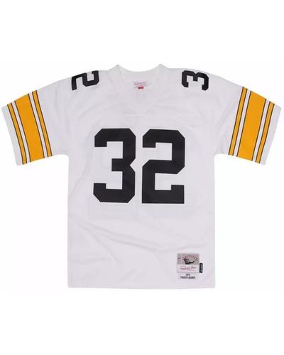 Mitchell & Ness Maillot NFL Franco Harris Pittsburgh Steelers 1976 Legacy Retro Blanc