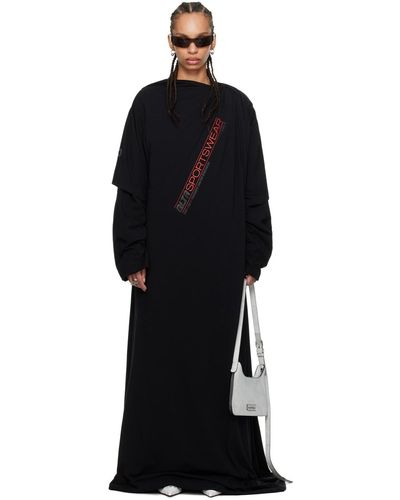 Jean Paul Gaultier Shayne Oliver Edition Maxi Dress - Black
