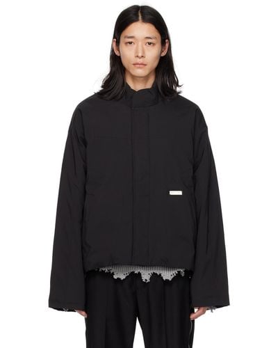 C2H4 Blouson streamline noir