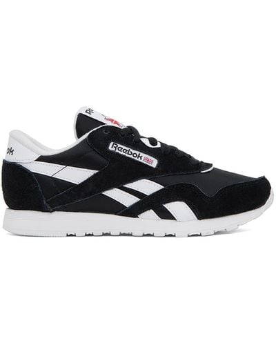 Reebok Classic Nylon Shoes - Black