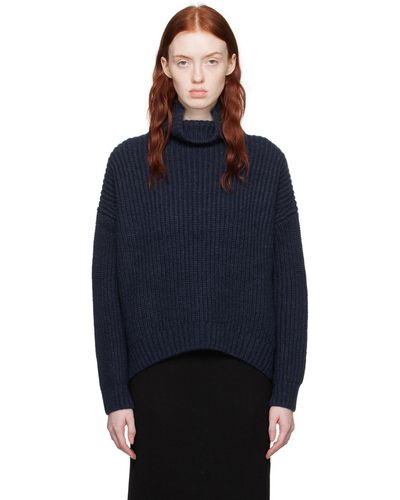 Anine Bing Blue Sydney Sweater