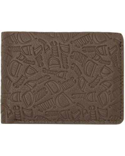 Dime Haha Leather Wallet - Green