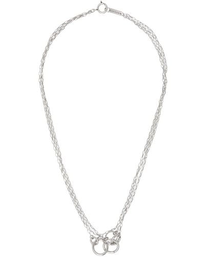 Isabel Marant Dancing Ring Necklace - White