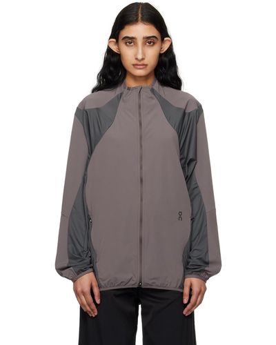 Post Archive Faction PAF On Edition Track Jacket - Grey
