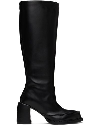 Ann Demeulemeester Bottes donna noires