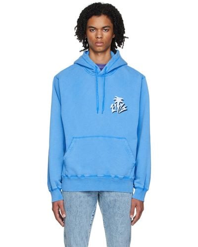 Eytys Ssense Exclusive Lewis Hoodie - Blue