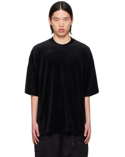 Mastermind Japan ボクシーフィット Tシャツ - ブラック
