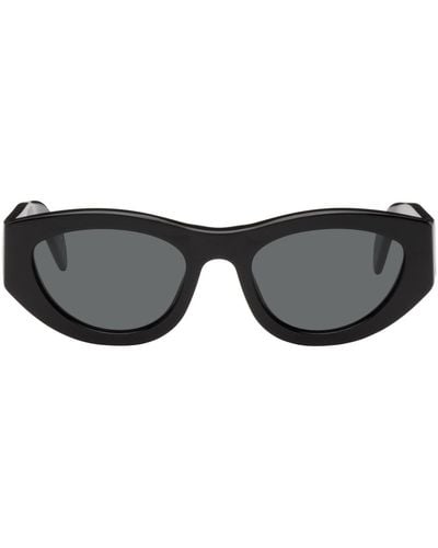 Marni Retrosuperfuture Edition Rainbow Mountains Sunglasses - Black
