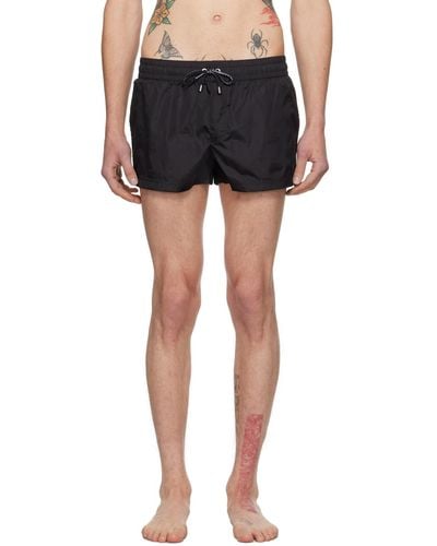 Dolce & Gabbana Drawstring Swim Shorts - Black