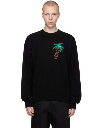 Palm Angels Sketchy セーター - ブラック
